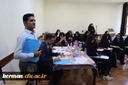 اولین روز از برگزاری جشنواره تدریس برتر مرحله منطقه ای به میزبانی دانشگاه فرهنگیان استان کرمان  6