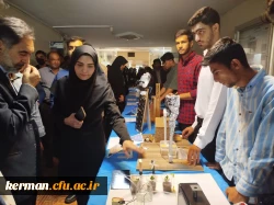  برپایی نمایشگاه دستاورد های علمی پژوهشی درس علوم تجربی در دانشگاه فرهنگیان استان کرمان 2