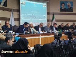 حضور رئیس دانشگاه فرهنگیان استان در جلسه شورای آموزش وپرورش شهرستان جیرفت 3