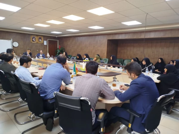 نشست هیئت نظارت و ارزیابی سازمان مرکزی با کارکنان دانشگاه فرهنگیان استان کرمان 3