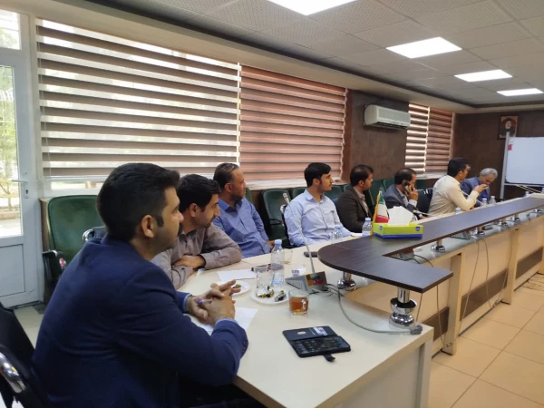 نشست هیئت نظارت و ارزیابی سازمان مرکزی با کارکنان دانشگاه فرهنگیان استان کرمان 4