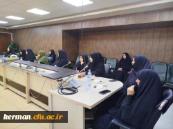 نشست هیئت نظارت و ارزیابی سازمان مرکزی با کارکنان دانشگاه فرهنگیان استان کرمان 5