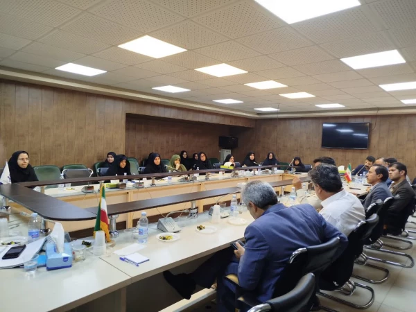 نشست هیئت نظارت و ارزیابی سازمان مرکزی با کارکنان دانشگاه فرهنگیان استان کرمان 6