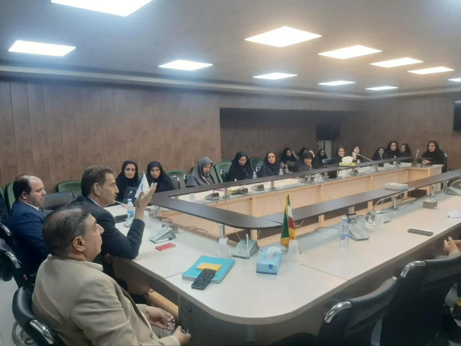 نشست هم اندیشی هیئت نظارت و ارزیابی سازمان مرکزی با اعضای هیئت علمی دانشگاه فرهنگیان استان کرمان 3