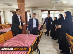 بازدید میدانی هیئت نظارت و ارزیابی سازمان مرکزی از پردیس شهید باهنر سایت شهید رجایی دانشگاه فرهنگیان کرمان 3