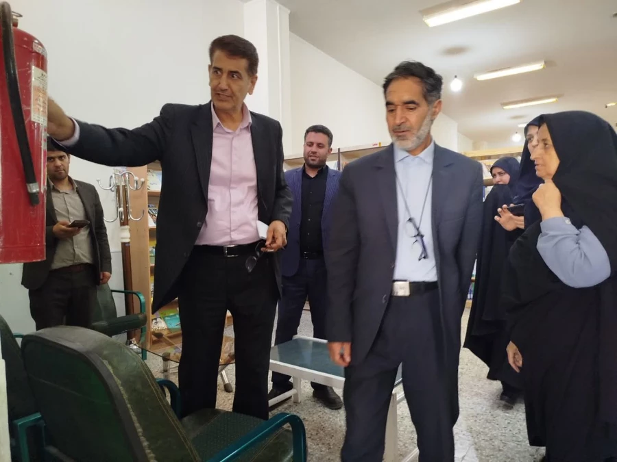 بازدید میدانی هیئت نظارت و ارزیابی سازمان مرکزی از پردیس شهید باهنر سایت شهید رجایی دانشگاه فرهنگیان کرمان 6