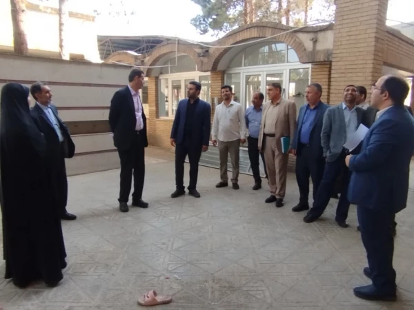 بازدید میدانی هیئت نظارت و ارزیابی سازمان مرکزی از پردیس شهید باهنر سایت شهید رجایی دانشگاه فرهنگیان کرمان 7