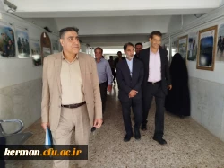 بازدید میدانی هیئت نظارت و ارزیابی سازمان مرکزی از پردیس شهید باهنر سایت شهید رجایی دانشگاه فرهنگیان کرمان 8