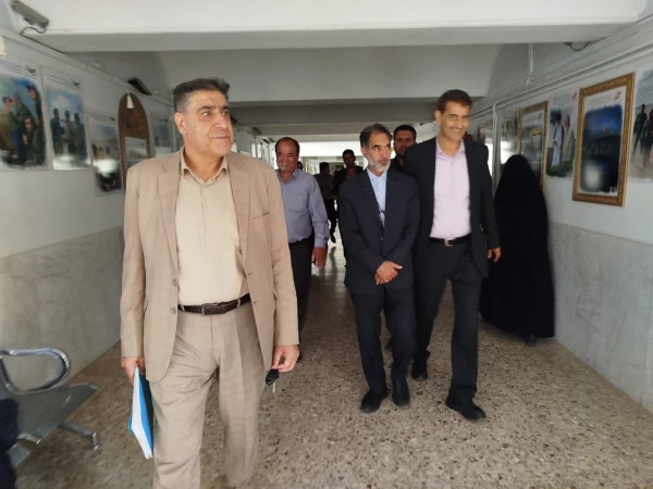 بازدید میدانی هیئت نظارت و ارزیابی سازمان مرکزی از پردیس شهید باهنر سایت شهید رجایی دانشگاه فرهنگیان کرمان 8