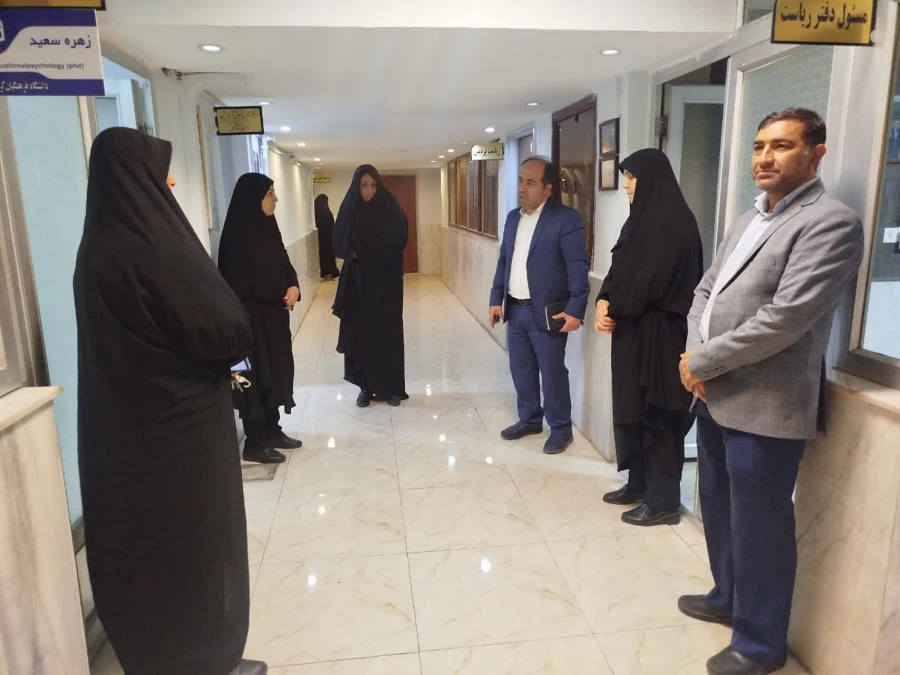 بازدید میدانی هیئت نظارت و ارزیابی سازمان مرکزی از پردیس شهید باهنر سایت شهید رجایی دانشگاه فرهنگیان کرمان 9