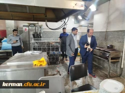 بازدید میدانی هیئت نظارت و ارزیابی سازمان مرکزی از پردیس شهید باهنر سایت شهید رجایی دانشگاه فرهنگیان کرمان 11