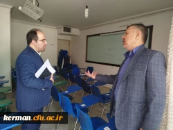 بازدید میدانی هیئت نظارت و ارزیابی سازمان مرکزی از پردیس شهید باهنر سایت شهید رجایی دانشگاه فرهنگیان کرمان 12