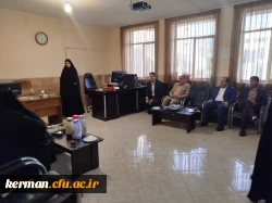 بازدید میدانی هیئت نظارت و ارزیابی سازمان مرکزی دانشگاه فرهنگیان از پردیس شهید باهنر(سایت علامه طباطبایی)کرمان 2