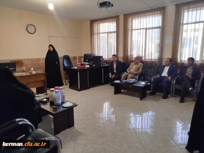 بازدید میدانی هیئت نظارت و ارزیابی سازمان مرکزی دانشگاه فرهنگیان از پردیس شهید باهنر(سایت علامه طباطبایی)کرمان