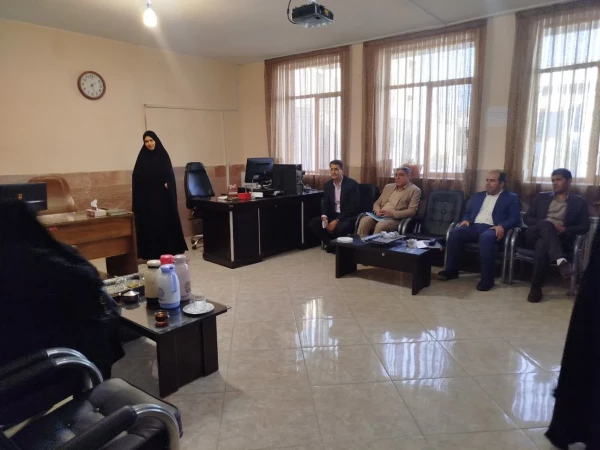 بازدید میدانی هیئت نظارت و ارزیابی سازمان مرکزی دانشگاه فرهنگیان از پردیس شهید باهنر(سایت علامه طباطبایی)کرمان 2