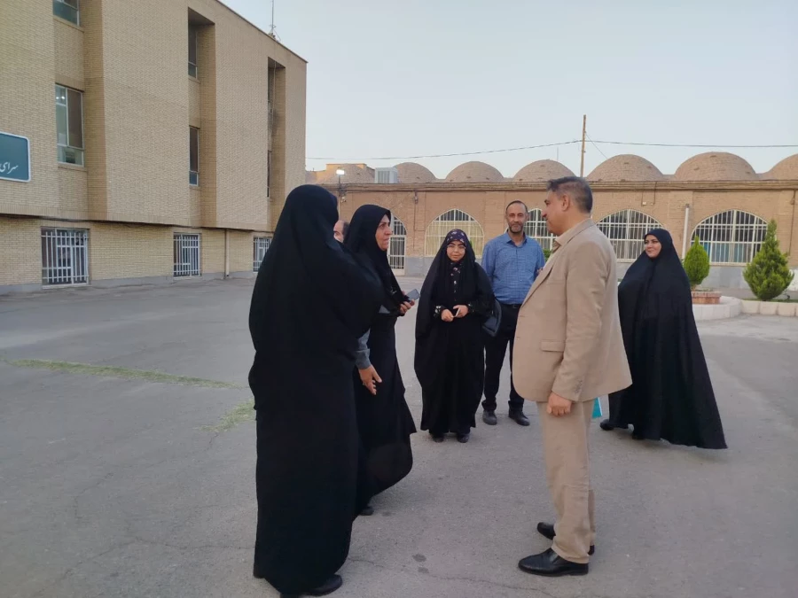 بازدید میدانی هیئت نظارت و ارزیابی سازمان مرکزی دانشگاه فرهنگیان از پردیس شهید باهنر(سایت علامه طباطبایی)کرمان 2