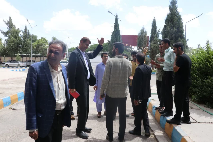 بازدید میدانی هیات نظارت و ارزیابی سازمان مرکزی از پردیس خواجه نصیرالدین طوسی دانشگاه فرهنگیان کرمان 9