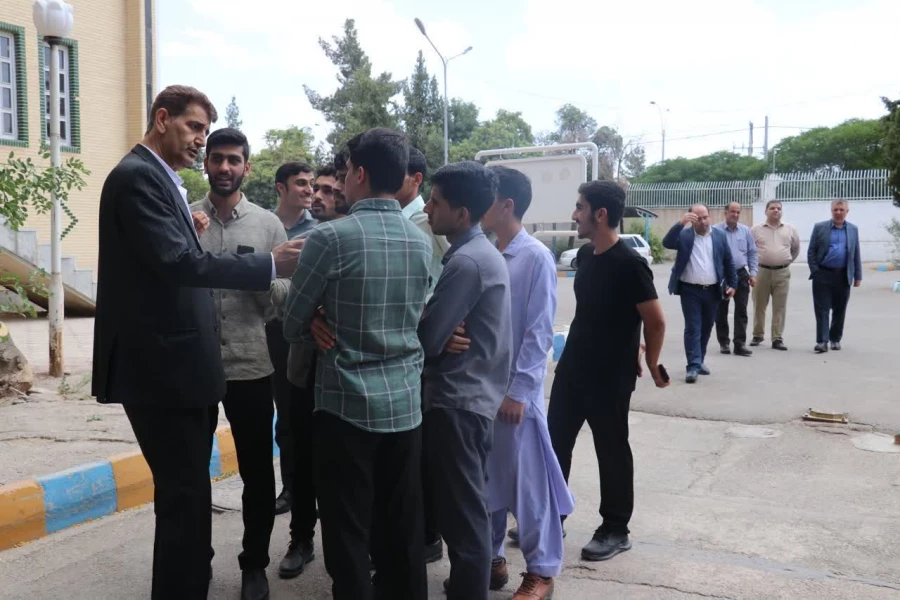 بازدید میدانی هیات نظارت و ارزیابی سازمان مرکزی از پردیس خواجه نصیرالدین طوسی دانشگاه فرهنگیان کرمان 10