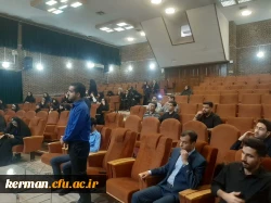 نشست مدیر کل نظارت  وارزیابی سازمان مرکزی با دبیران کانون ها،انجمن ها وتشکل های دانشجویی دانشگاه فرهنگیان کرمان 2