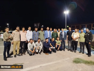 بدرقه دانشجو معلمان دانشگاه فرهنگیان کرمان اعزامی به مراسم سی و ششمین سالگرد ارتحال حضرت امام خمینی (ره)  