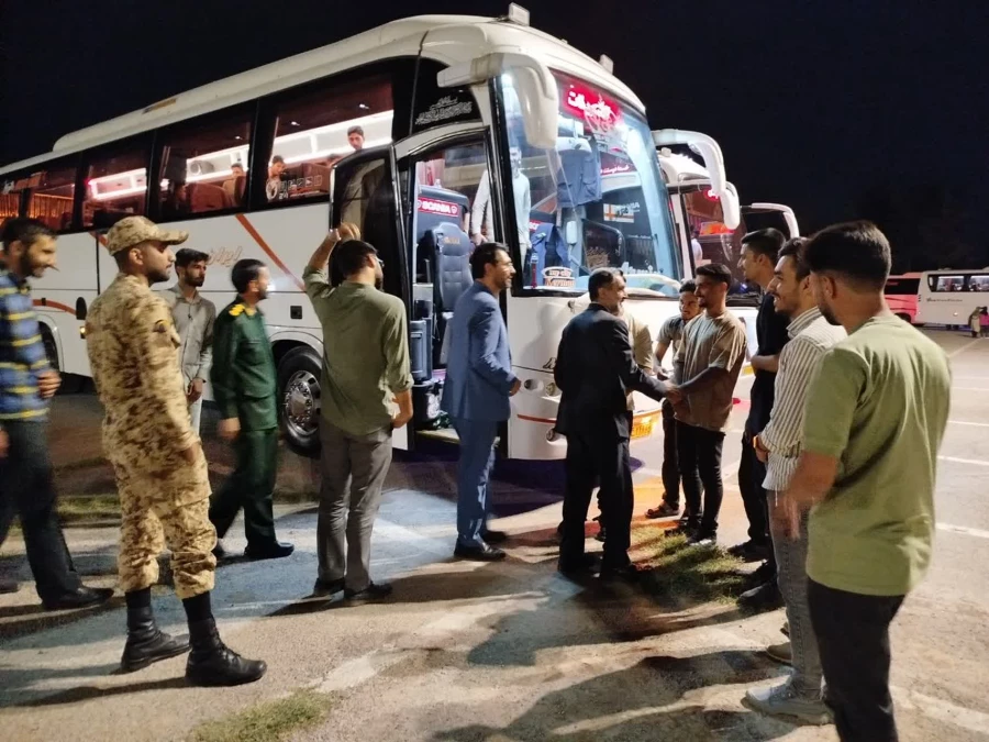 بدرقه دانشجو معلمان دانشگاه فرهنگیان کرمان اعزامی به مراسم سی و ششمین سالگرد ارتحال حضرت امام خمینی (ره)   2