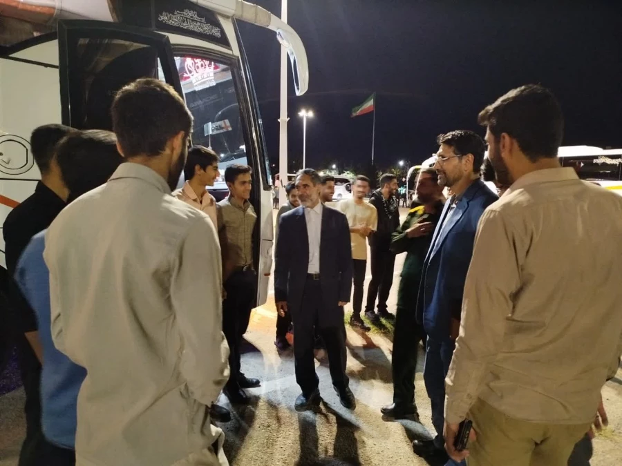 بدرقه دانشجو معلمان دانشگاه فرهنگیان کرمان اعزامی به مراسم سی و ششمین سالگرد ارتحال حضرت امام خمینی (ره)   2