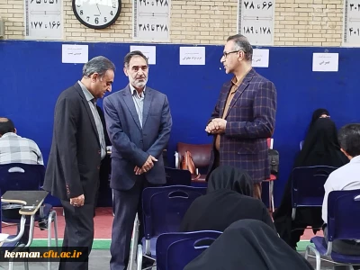 بازدید رئیس دانشگاه فرهنگیان استان از آزمون پایانی پودمانهای مهارت آموزی_بهار ۱۴۰۴ 