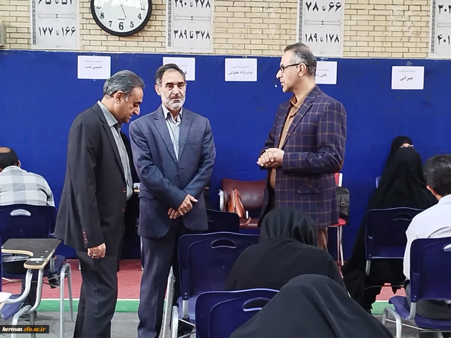 بازدید رئیس دانشگاه فرهنگیان استان از آزمون پایانی پودمانهای مهارت آموزی_بهار ۱۴۰۴  2