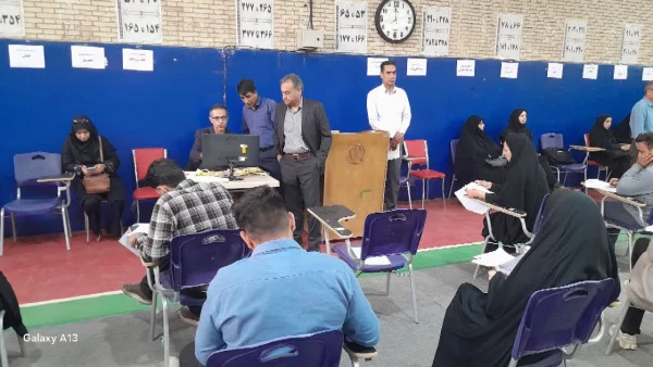 بازدید رئیس دانشگاه فرهنگیان استان از آزمون پایانی پودمانهای مهارت آموزی_بهار ۱۴۰۴  5