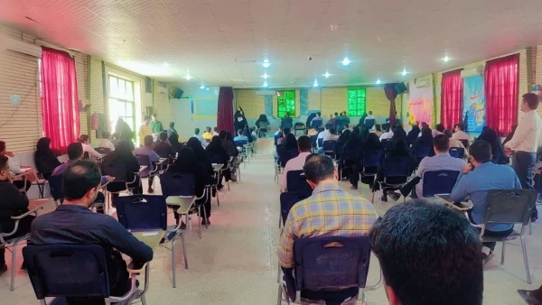 بازدید رئیس دانشگاه فرهنگیان استان از آزمون پایانی پودمانهای مهارت آموزی_بهار ۱۴۰۴  7