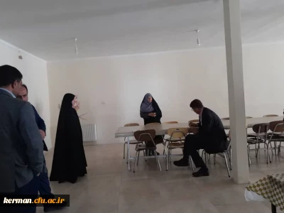 بازدید میدانی هیئت نظارت  وارزیابی سازمان مرکزی دانشگاه فرهنگیان از مرکز رفسنجان