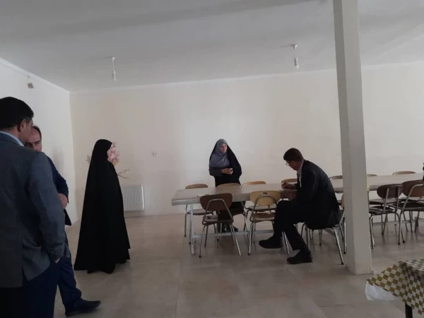 بازدید میدانی هیئت نظارت  وارزیابی سازمان مرکزی دانشگاه فرهنگیان از مرکز رفسنجان 2