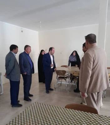بازدید میدانی هیئت نظارت  وارزیابی سازمان مرکزی دانشگاه فرهنگیان از مرکز رفسنجان 3