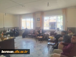 بازدید میدانی هیئت نظارت  وارزیابی سازمان مرکزی دانشگاه فرهنگیان از مرکز رفسنجان 4