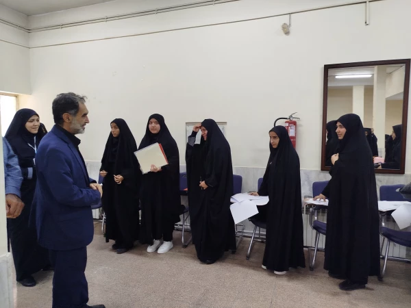 بازدیدرئیس دانشگاه فرهنگیان استان کرمان ازحوزه ارزیابی شایستگی های معلمی در پردیس شهید باهنر (خواهران) 2