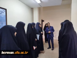 بازدیدرئیس دانشگاه فرهنگیان استان کرمان ازحوزه ارزیابی شایستگی های معلمی در پردیس شهید باهنر (خواهران) 2