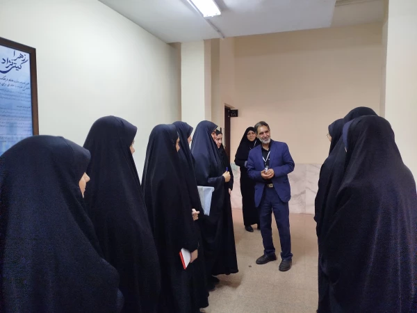 بازدیدرئیس دانشگاه فرهنگیان استان کرمان ازحوزه ارزیابی شایستگی های معلمی در پردیس شهید باهنر (خواهران) 2