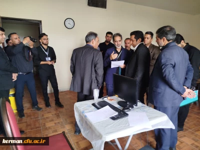 بازدید مدیر کل آموزش وپرورش استان از حوزه ارزیابی شایستگی های معلمی در پردیس خواجه نصیرالدین طوسی دانشگاه فرهنگیان کرمان 