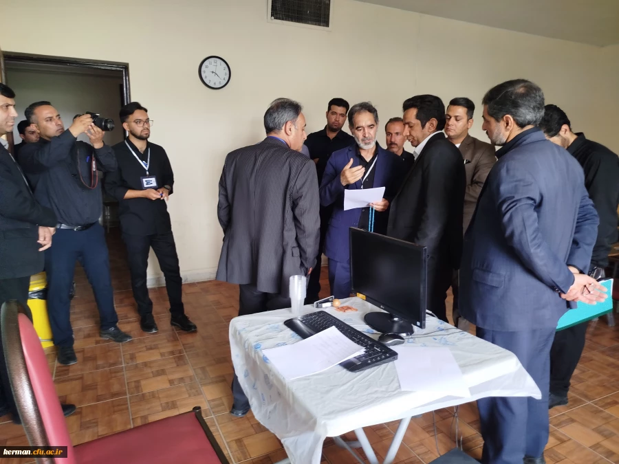 بازدید مدیر کل آموزش وپرورش استان از حوزه ارزیابی شایستگی های معلمی در پردیس خواجه نصیرالدین طوسی دانشگاه فرهنگیان کرمان  2