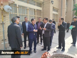بازدید مدیر کل آموزش وپرورش استان از حوزه ارزیابی شایستگی های معلمی در پردیس خواجه نصیرالدین طوسی دانشگاه فرهنگیان کرمان  7