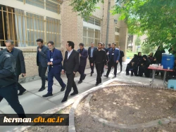 بازدید مدیر کل آموزش وپرورش استان از حوزه ارزیابی شایستگی های معلمی در پردیس خواجه نصیرالدین طوسی دانشگاه فرهنگیان کرمان  12