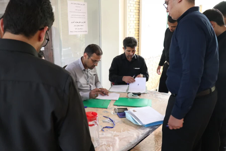 اولین روز برگزاری ارزیابی شایستگی معلمی در پردیس خواجه نصیرالدین طوسی دانشگاه فرهنگیان کرمان  14