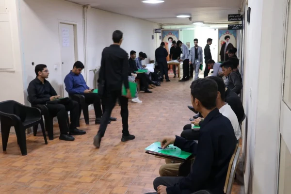 دومین روز یزگزاری فرآیند ارزیابی شایستگی های معلمی داوطلبان ورود به دانشگاه فرهنگیان در دانشگاه فرهنگیان کرمان 2