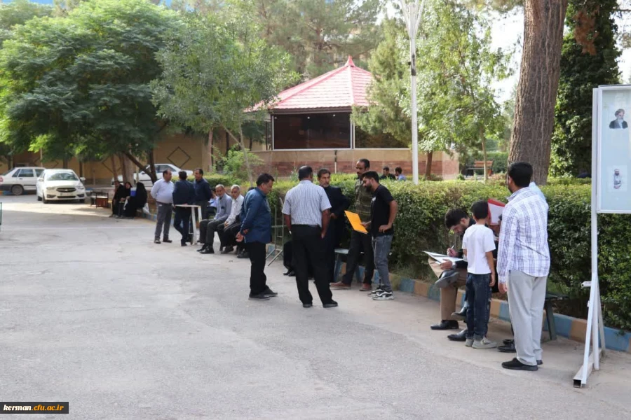 دومین روز یزگزاری فرآیند ارزیابی شایستگی های معلمی داوطلبان ورود به دانشگاه فرهنگیان در دانشگاه فرهنگیان کرمان 6