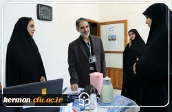 رئیس دانشگاه فرهنگیان استان از حوزه های ارزیابی دانشگاه فرهنگیان کرمان بازدید کرد 4