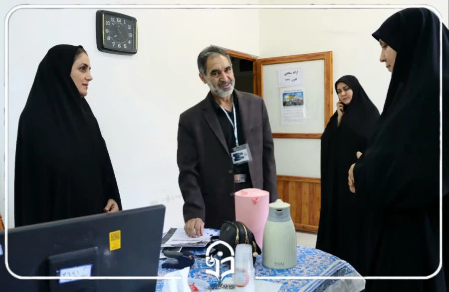 رئیس دانشگاه فرهنگیان استان از حوزه های ارزیابی دانشگاه فرهنگیان کرمان بازدید کرد 4
