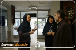 رئیس دانشگاه فرهنگیان استان از حوزه های ارزیابی دانشگاه فرهنگیان کرمان بازدید کرد 5