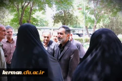 رئیس دانشگاه فرهنگیان استان از حوزه های ارزیابی دانشگاه فرهنگیان کرمان بازدید کرد 10