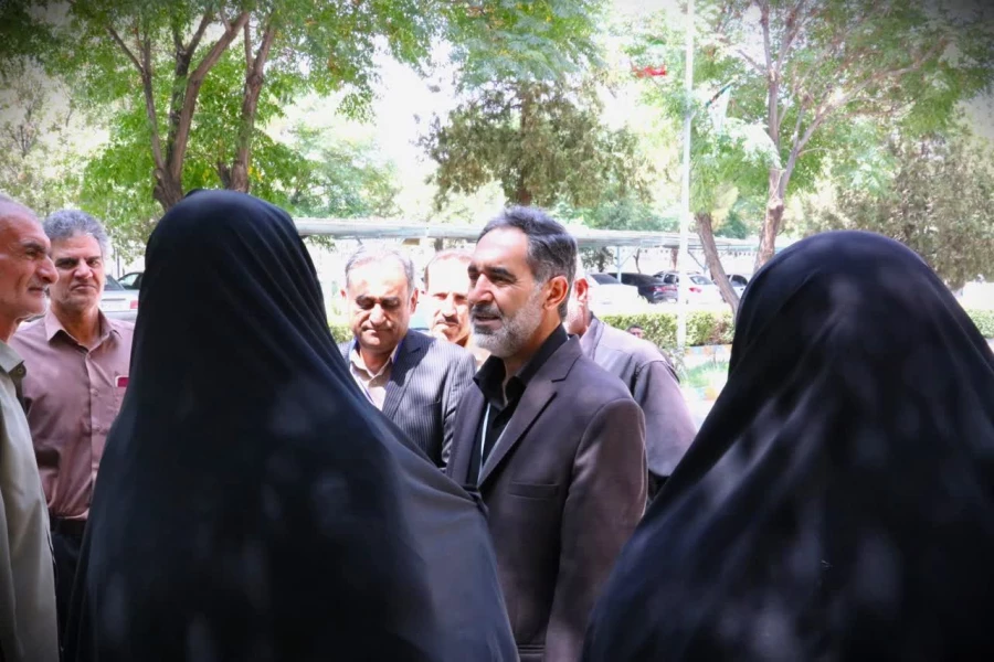 رئیس دانشگاه فرهنگیان استان از حوزه های ارزیابی دانشگاه فرهنگیان کرمان بازدید کرد 10