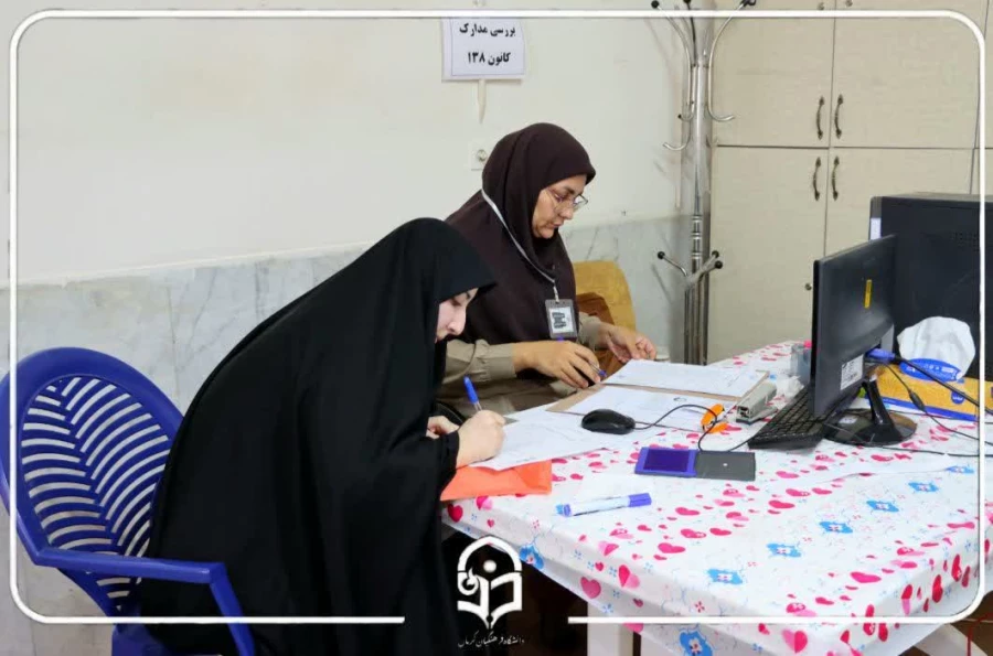 برگزاری ششمین روز از ارزیابی شایستگی های معلمی درپردیس شهید باهنر 8